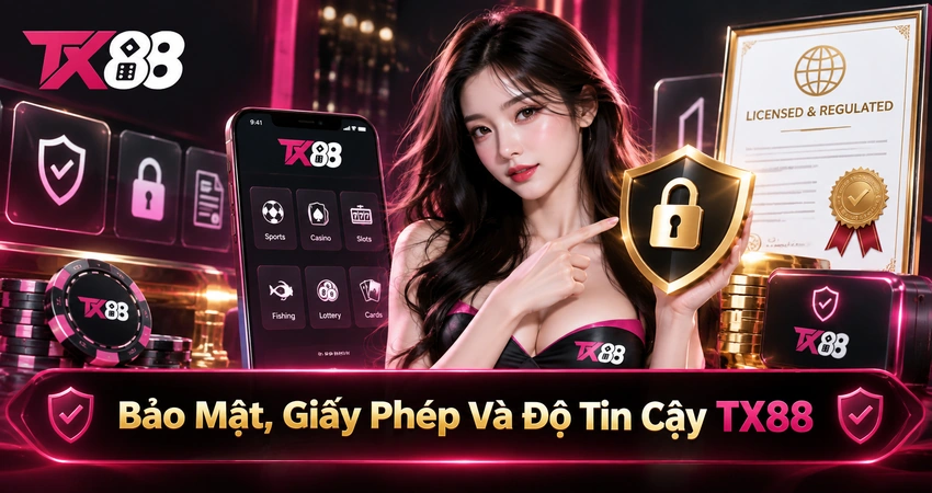 Bảo Mật, Giấy Phép Và Độ Tin Cậy TX88