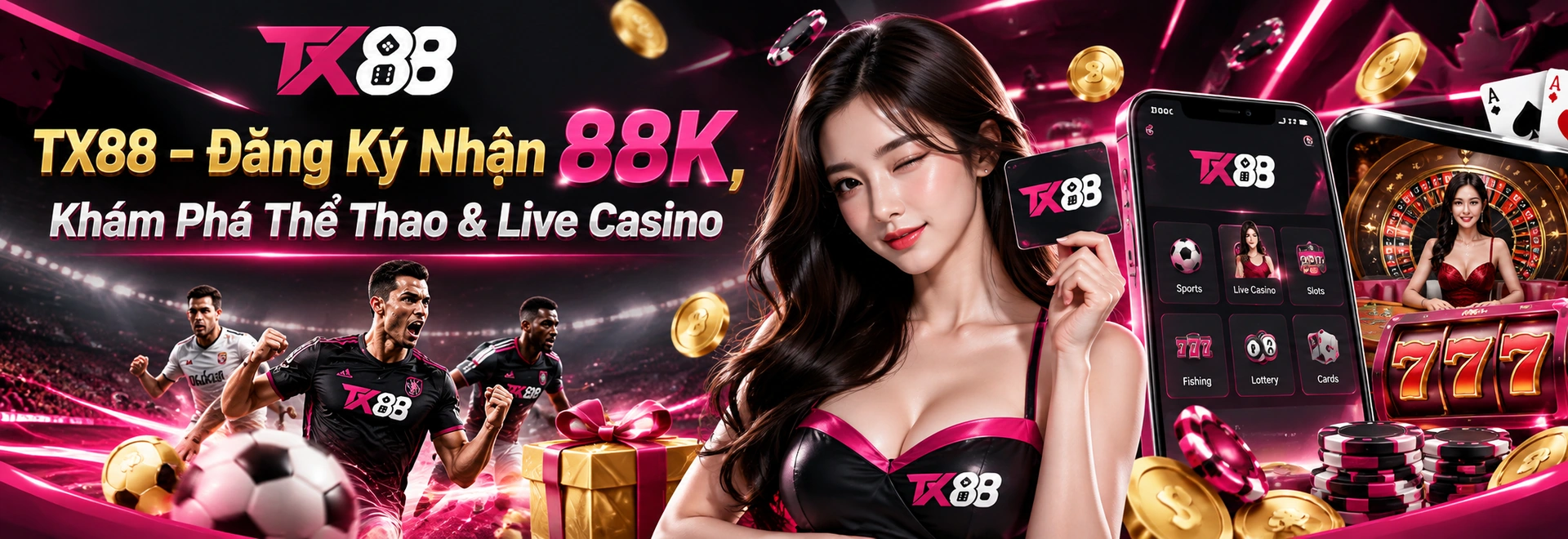 TX88 – Đăng Ký Nhận 88K, Khám Phá Thể Thao & Live Casino