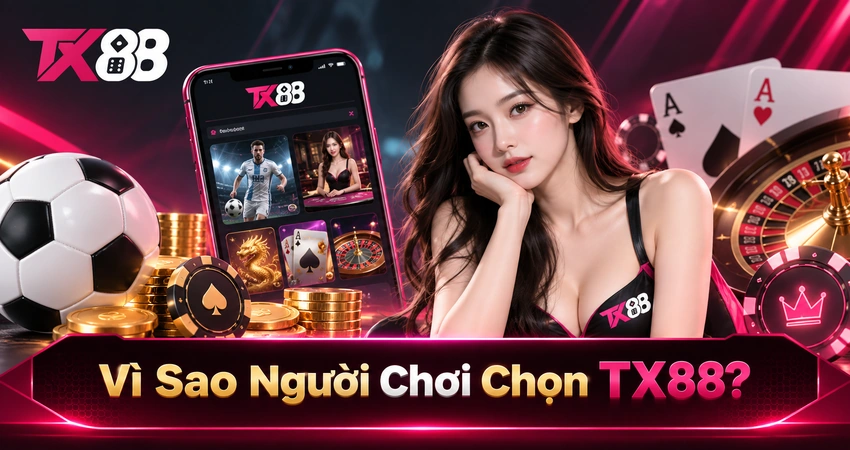 Vì Sao Người Chơi Chọn TX88?
